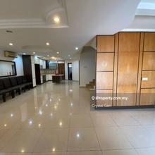 Partially furnished and  move in condition