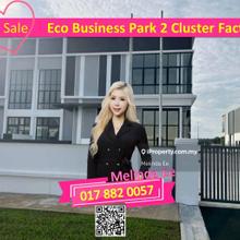 Senai Eco Business Park 2 1.5 Storey Cluster Factory Good Location