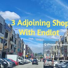 3 Adjoining Shop With Endlot, 1.5 Sty, Bandar Mahkota Cheras, Cheras. 