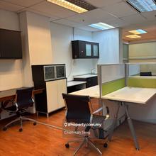 Fully Furnished Office For Rent in Plaza Pantai