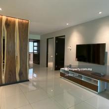 Taman Kampar apartment nicely renovated partly furnished