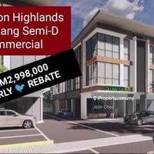 3 storey Semi-D Cameron Highlands most demanding commercial for sale!!