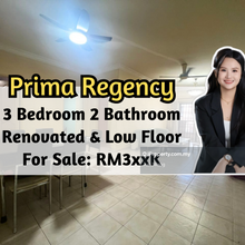 Prima Regency, Renovated, Facing Pool, 3 Bedroom 2 Bathroom, Low Floor