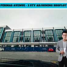 Cheap Permas Avenue 2 Adjoining Shop Lot Only Rm15k