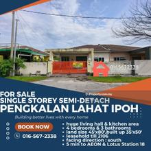 Spacious 1-Storey Semi-Detached House at Lahat, Ipoh