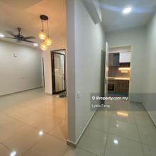 The Rainz Bukit Jalil LRT Station Nice Unit Partially Furnished