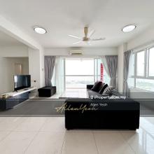 Platino residence 2000sqft, furnished renovated ready gelugor