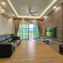 Garden unit, renovated & furnished, with pool & sea view!