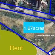 Industrial land for rent , 1.67 acres, Puchong Pulau meranti 