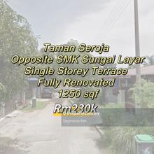 Taman Seroja Single Storey Terrace Fully Renovated 