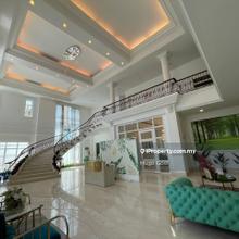 White British Concept Bungalow with High Ceiling Feature, Huge Parking