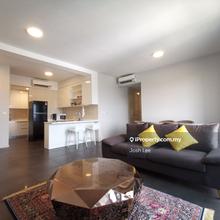 High Floor, Fully Furnish, 3plus1 Rooms & 4 Bath