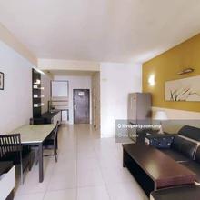 Bayu Marina @ Permas Jaya nice fully furnished studio, unblock view