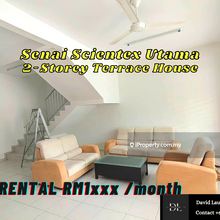Senai Scientex Utama 2-Storey Terrace House For Rent