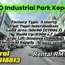 Kepong Mivo Industrial Park 3 Storey Factory For Rent 