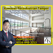 Kawasan Perindustrian Tampoi - Taman Mulia 4 Storey Detached Factory