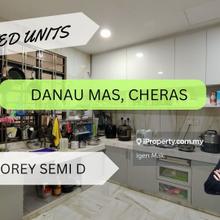 2.5 Storey Semi D House, Danau Mas Cheras For Sale