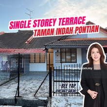 Pontian Taman Indah Single Storey Terrace House Renovated Unit