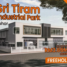Semi-D Factory @ Sri Tiram Industrial Park, Johor For Sale 