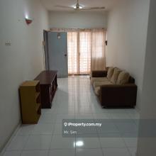 A walk up three bedroom apartment
