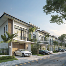 New Launch Double storey Terrace 25x70 Next to Tebrau