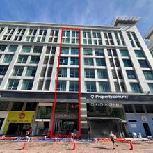 Kk times square 8-storey office shoplot, road frontage