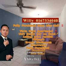 Vista Bayu Apartment 1150sqft Fully Furnished For Rent