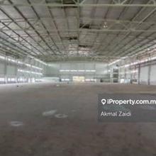 Well maintained factory together with warehouse 