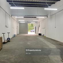 1 storey link factory puchong utama