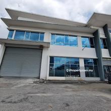 Air hitam klang semi-D factory for sale or rent