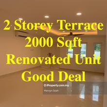 Jalan Lunas 2 Storey Terrace 2000 Sqft Renovated Unit Good Deal