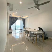 Sutera Utama, Apartment, Renovated, Unblock View, Good Location