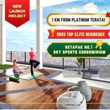 2025 Top Elite Project: No.1 Sky Sports Condo - Near Platinum Teratai