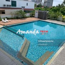 2 storey terrace house with gated and guarded