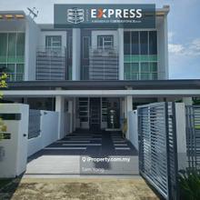 One and a Half Storey Modern Corner Townhouse at Lite Avenue, Miri 
