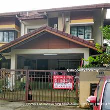 2 Storey Superlink 24 X 80 Corner Lot Cahaya Spk Shah Alam For Sale
