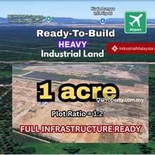 Heavy Industrial Land near KLIA, Ready-To-Build Full Infrastructure 