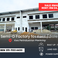 Newly Build Semi-D for Rent @Plentong