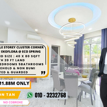 Eco Spring @ Jln Ekoflora @ Double Storey Cluster House @ Corner Lot