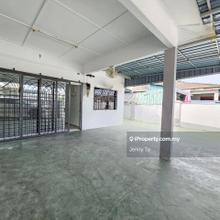 Single storey endlot terrace house with extra land  Taman Malim Jaya 