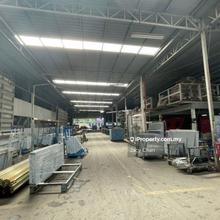 Fully Extension Freehold 1.5 storey Semi D factory warehouse Kajang