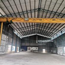 2 adjoining factories for rent @ lumut port