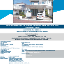 Auction Halaman Juru Setia 2 !! Below Market Price!
