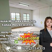 Jln Mutiara Emas 5/x, Tmn Mount Austin @ 1.5-storey Terrace Factory
