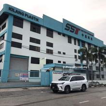 Tampoi 3 sty warehouse for rent @ got lift