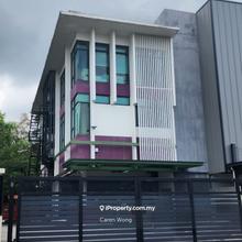 Three storey semi d shop office with Lift