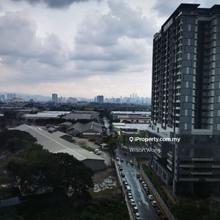 2 carpark, first residence kepong condo, renovated, facing east, limit