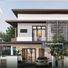 Brand new end lot terrace house in gated guarded at Arena, S2