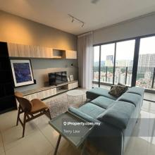 Fully Furnished City View with Balcony unit  for Rent