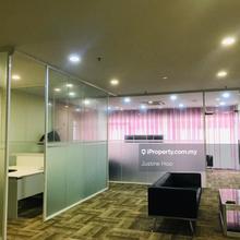 Fully furnished office for sale